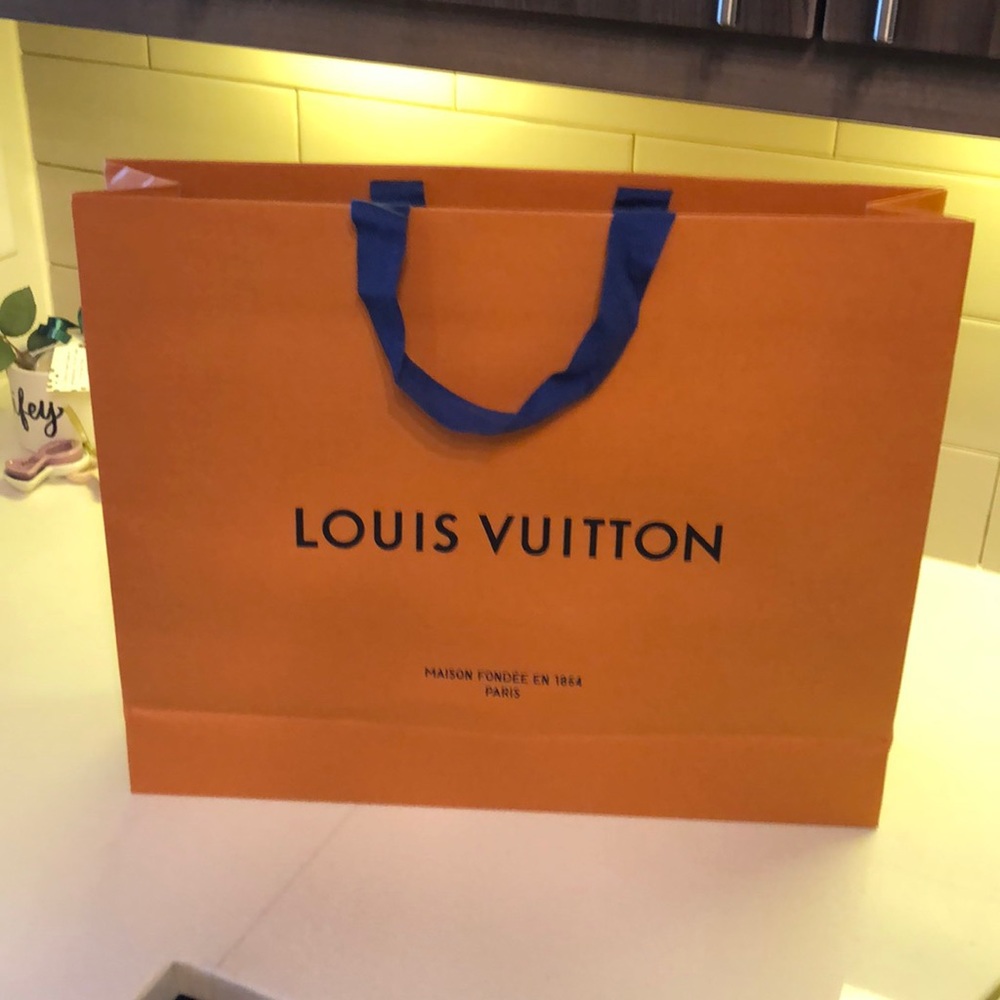 LV gift bag, skinny